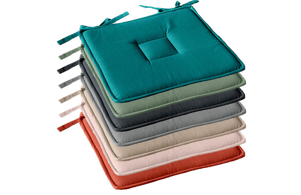 La galette de chaise plate Panama 