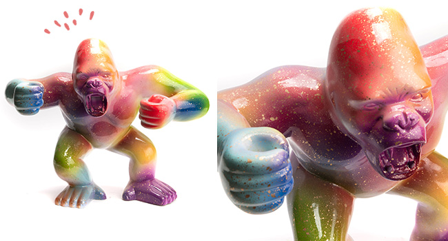 Le Gorille Rainbow signé Amadeus