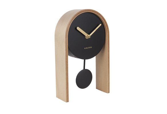 Une horloge à poser minimaliste et moderne