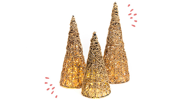 Le Sapin Noël LED 40 cm Amadeus