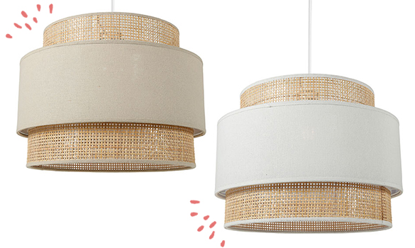 Une suspension gigogne nature