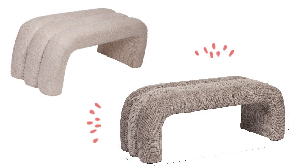 Banc Bump : l'assise chic et confortable pour votre intérieur