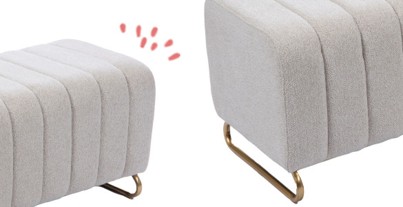 Une décoration unique avec le banc Eli