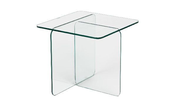 Le bout de canapé en verre : chic et minimaliste ! 