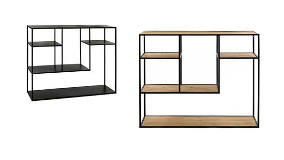 Une étagère en métal qui vous veut du bien