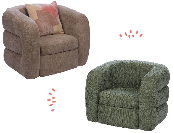 Fauteuil Bess : le confort chic pour votre intérieur