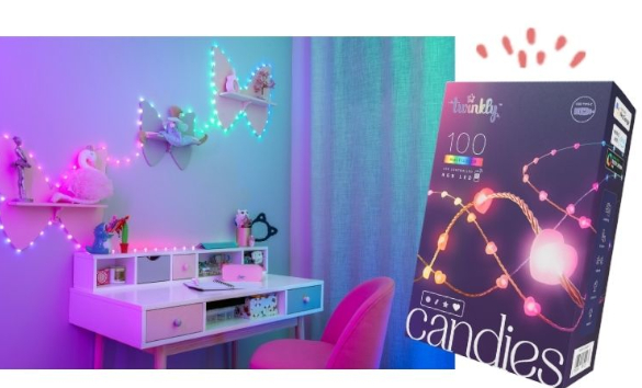 Coup de coeur pour la guirlande connectée Twinkly Heart