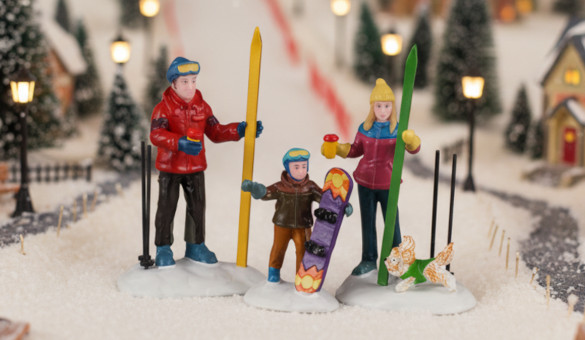 Créez une scène hivernale enchantée avec Lemax