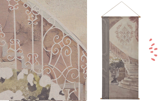 Coup de coeur pour le kakemono Versailles 80 x 168 cm d'Amadeus