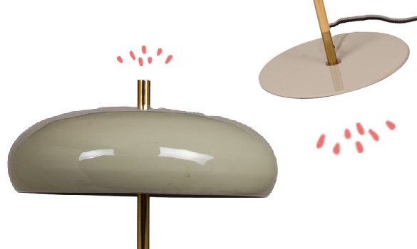 Un éclairage cosy avec le lampadaire Gabin d'Amadeus