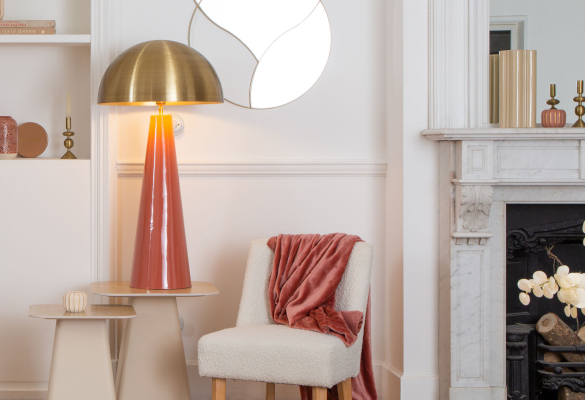 Un design élégant et unique pour la lampe champignon Amadeus
