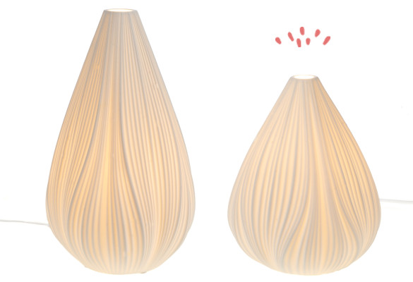 La beauté de la lampe Flore d'Amadeus