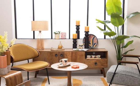 Un meuble TV authentique pour votre salon