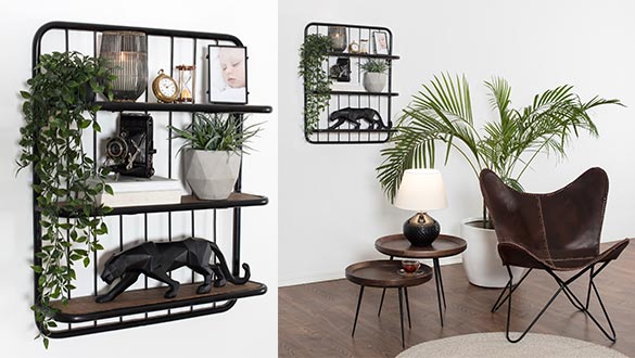 Une étagère élégante au look moderne pour une déco scandinave
