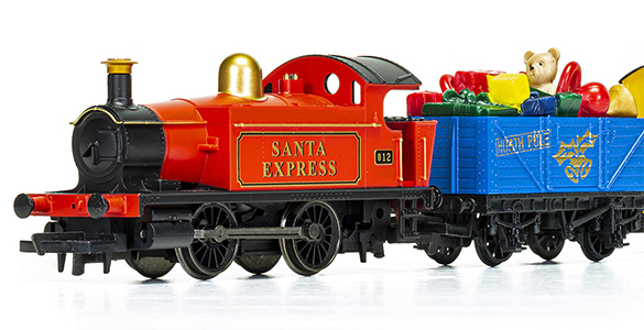 À la découverte du train électrique Express du Père Noël !