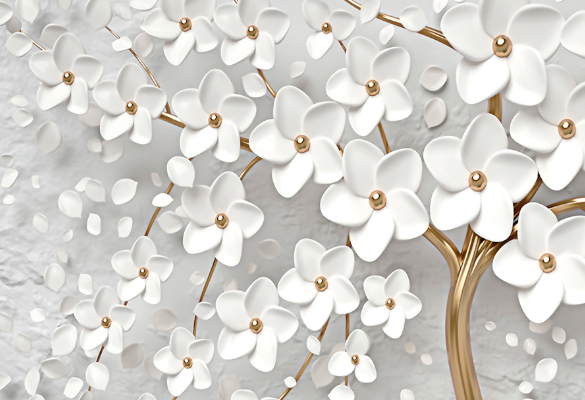 Toutes les caractéristiques du papier peint Magnolia