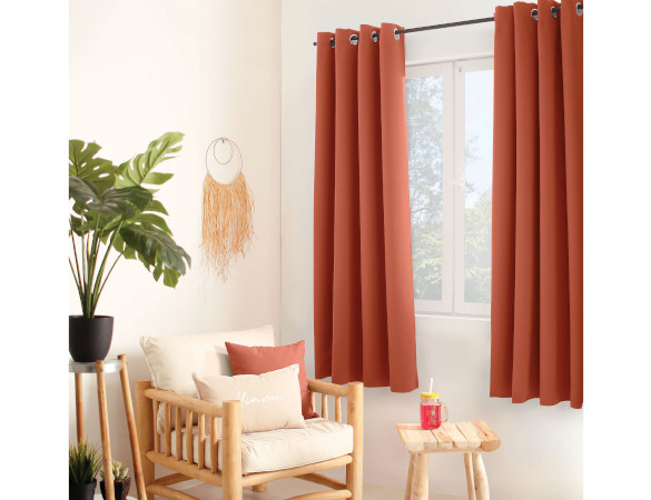 Le rideau thermique Glacier, avec dos polaire - Enjoy Home