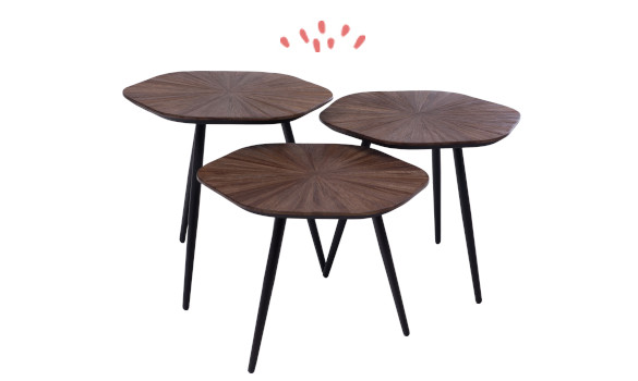 Le trio gagnant pour un salon stylé !