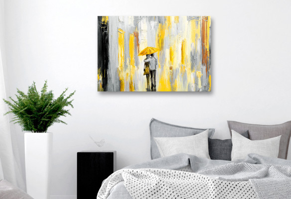 Une scène romantique en toute sincérité