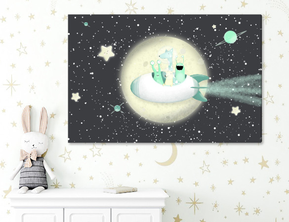 Des petites montres à bord d'une fusée