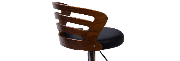 Un tabouret haut décliné en plusieurs coloris