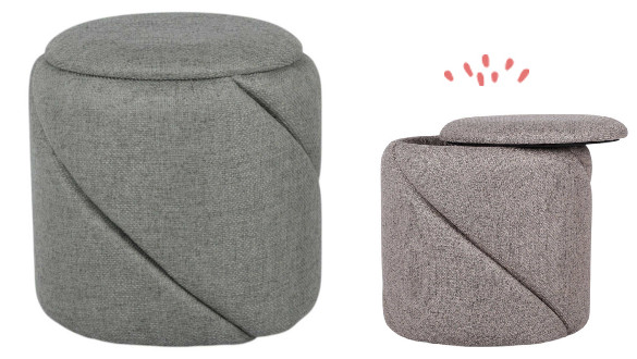 Tabouret Barbabelle au design cylindrique : l’atout charme et gain de place