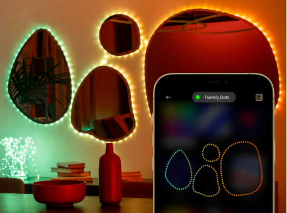 Un éclairage connecté personnalisé