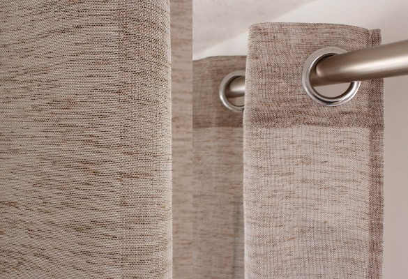 Un voilage délicat effet lin 